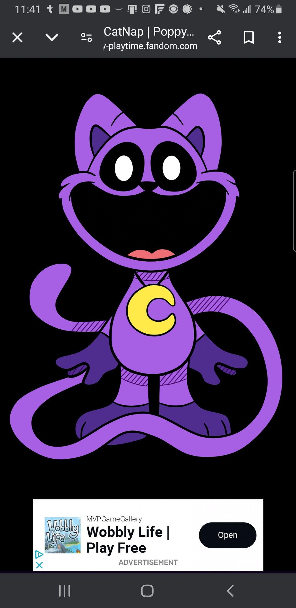 Smiling critters singing 