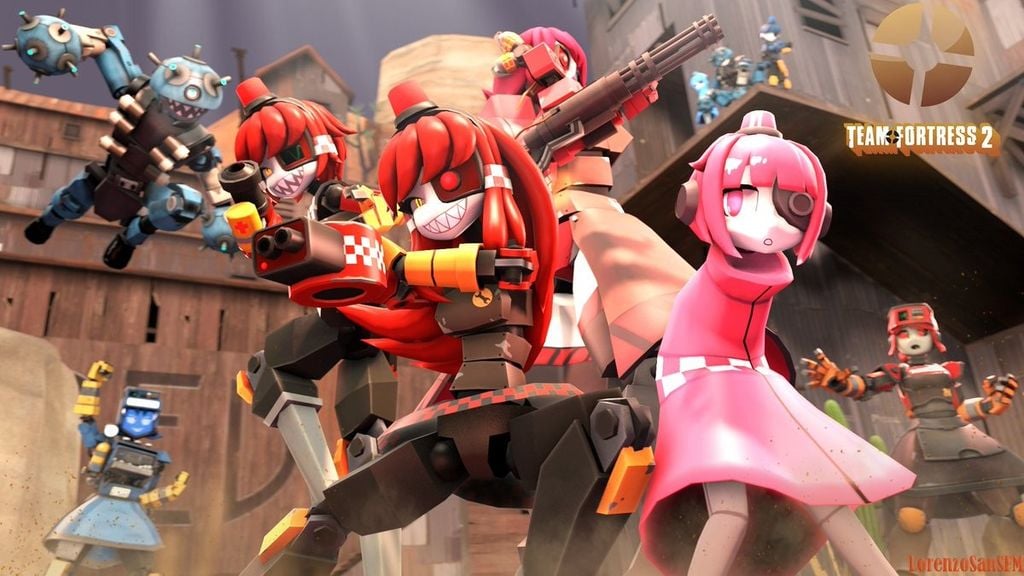 [ TF2 / Team Fortress / Mimi Robots ] Voice Models