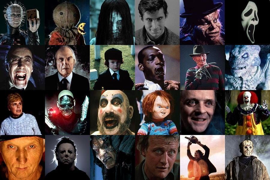 Halloween Horror Characters
