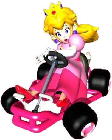 Princess Toadstool / Peach (Leslie Swan - Super Mario Kart 64)