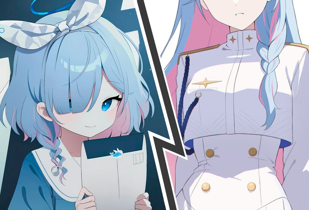 Arona (clean) / GSC President (Blue Archive) (VA: Kohara Konomi)