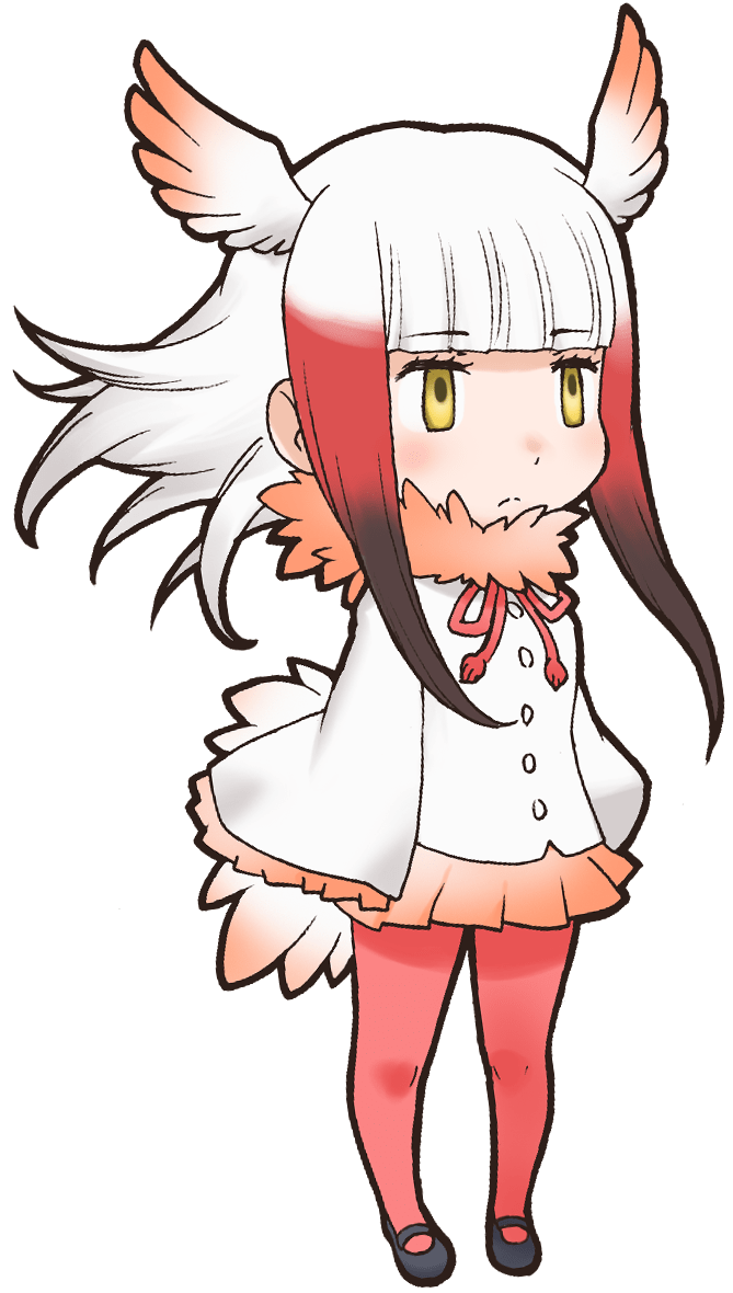 Japanese Crested Ibis / Toki (Kemono Friends) (Screaming), 32k