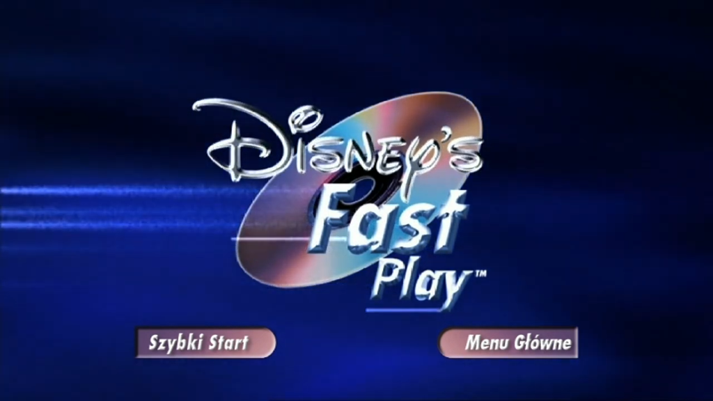 Disney's Fast Play (DVD)