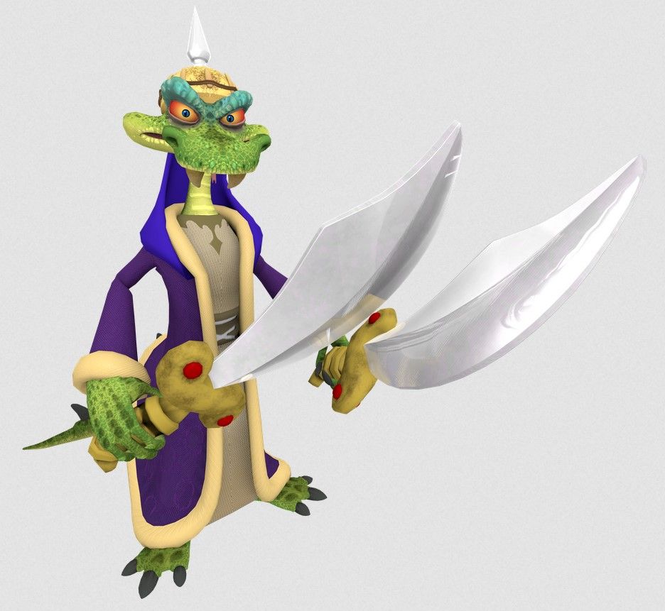 Komodo Joe (VF dans Crash Team Racing : Nitro Fueled)