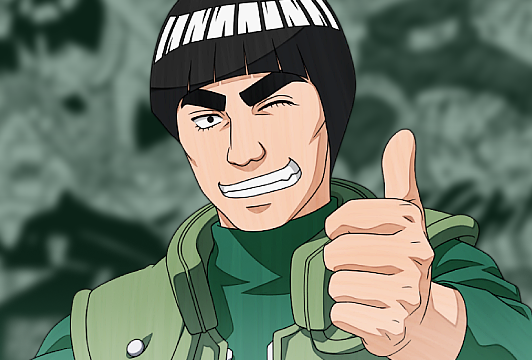 Might Guy (Naruto) Affonso Amajones