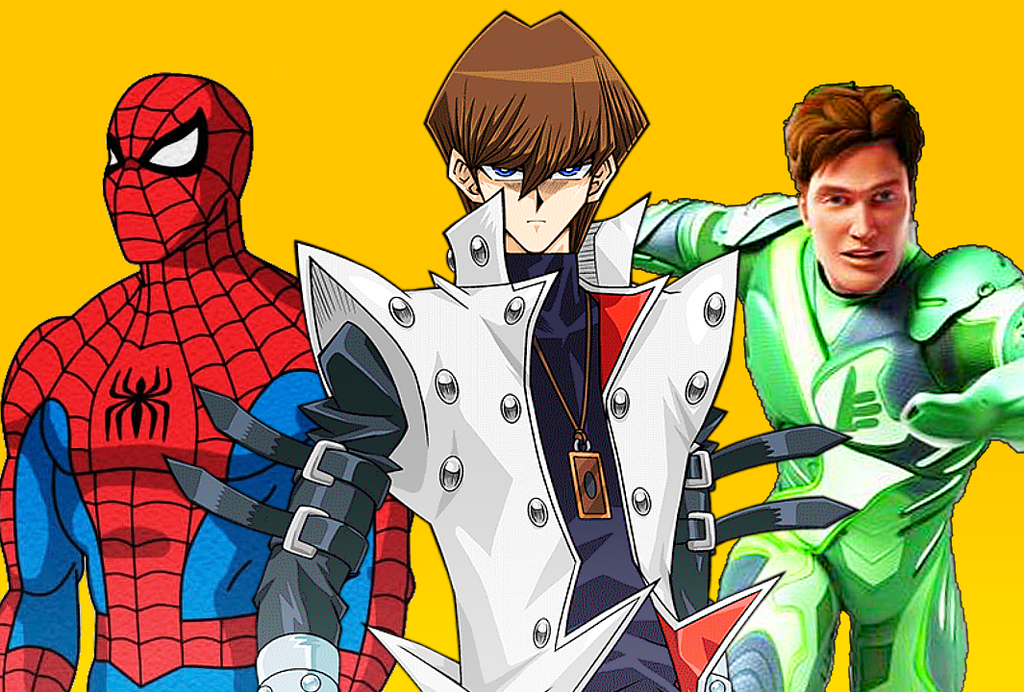 Seto Kaiba, Homem-Aranha e Max Steel (Mauro Eduardo Lima)