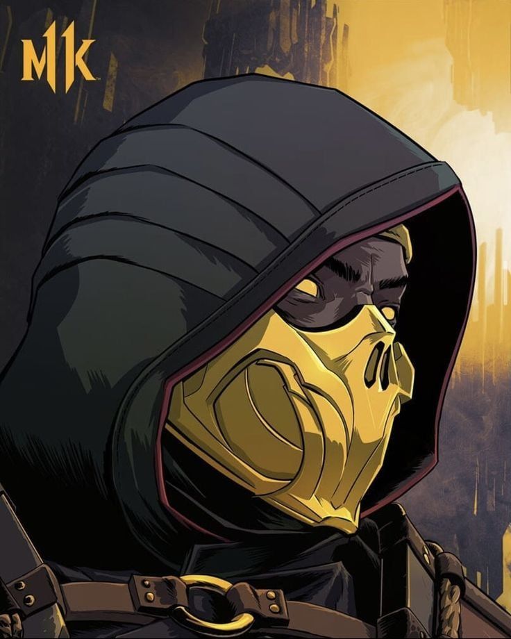 Scorpion-Hanzo Hasashi- Octavio Erik Rojas Paz- Mortal Kombat 11-Mk11 (Latin Americ-American Spanish Dub-Español latino)