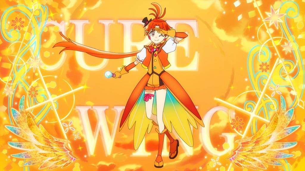 Tsubasa Yuunagi/Cure Wing (CV: Murase Ayumu) Hirogaru Sky Precure