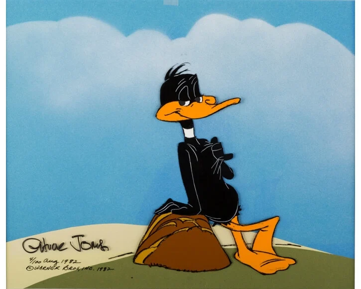 daffy duck - Italian voice actor - Marco Mete