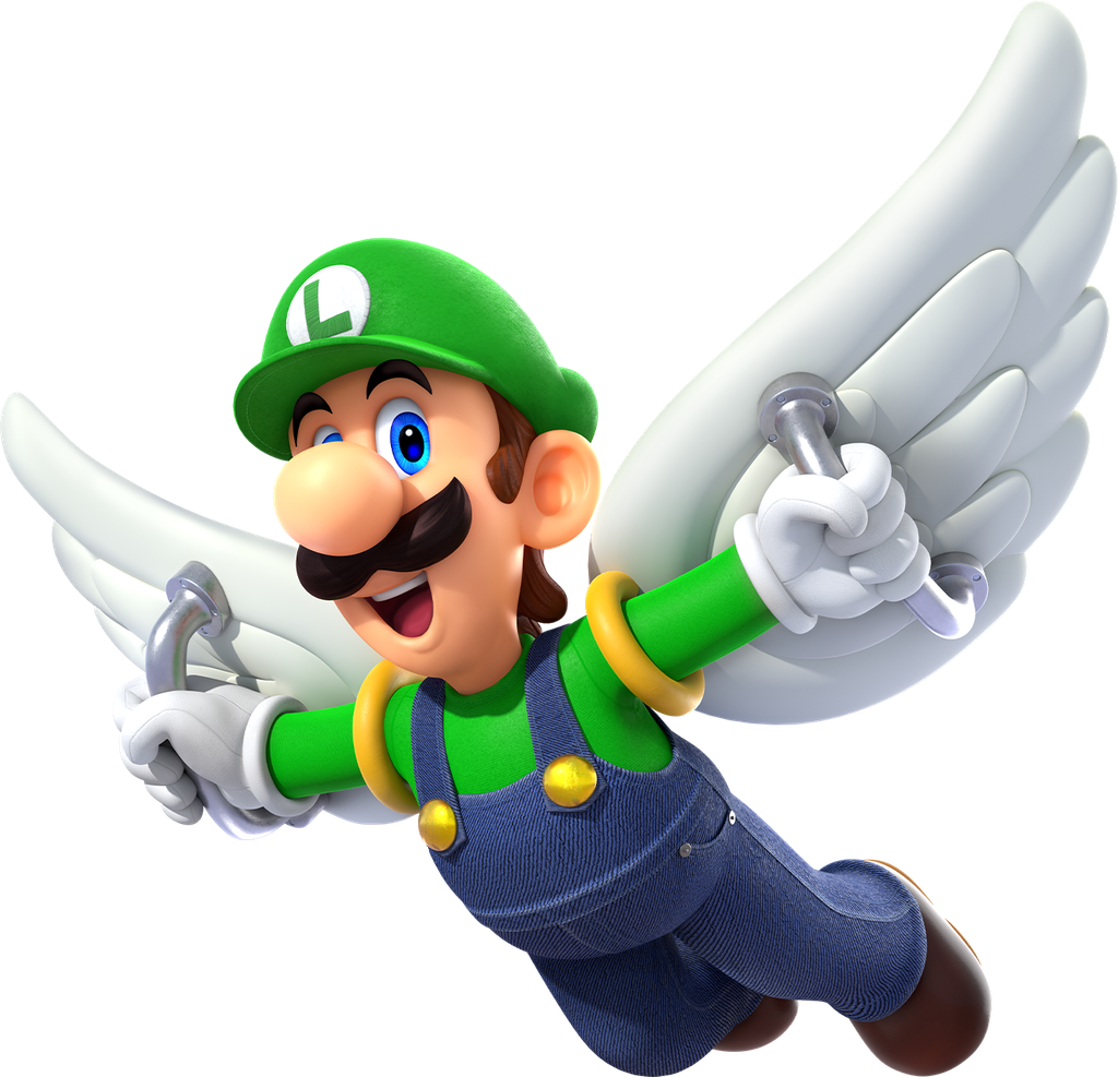 Luigi (Kevin Afghani, Super Mario series) (redone version)