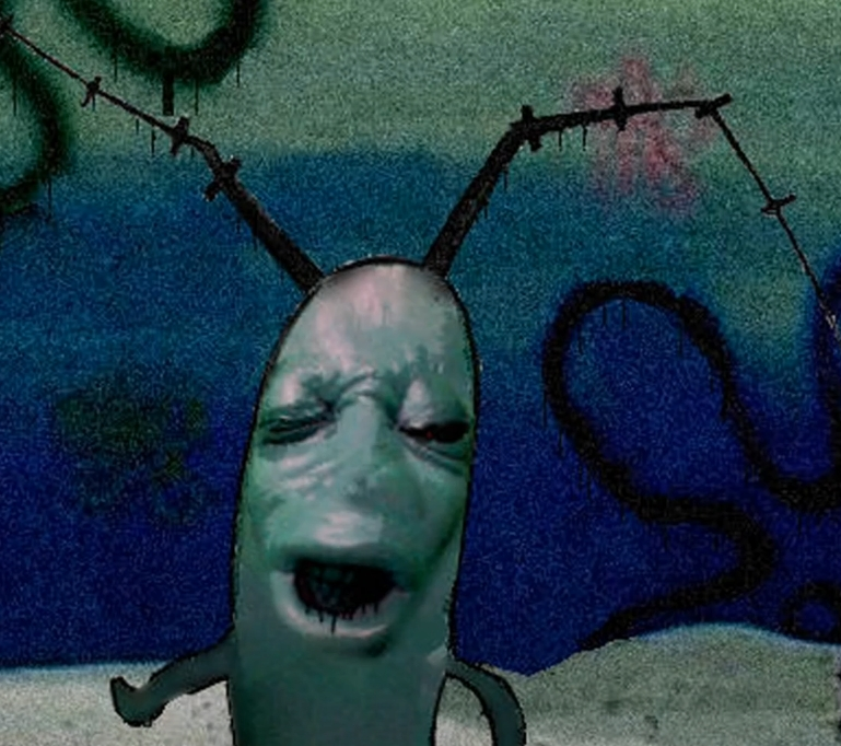 Plankton Moaning Meme