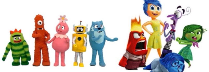 yo gabba gabba and inside out collector aka firey