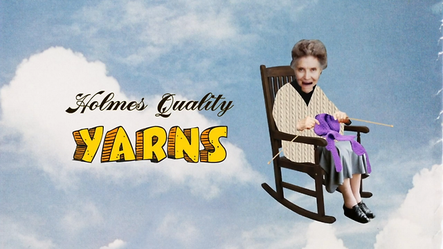 Literally the Holmes Quality Yarns Logo