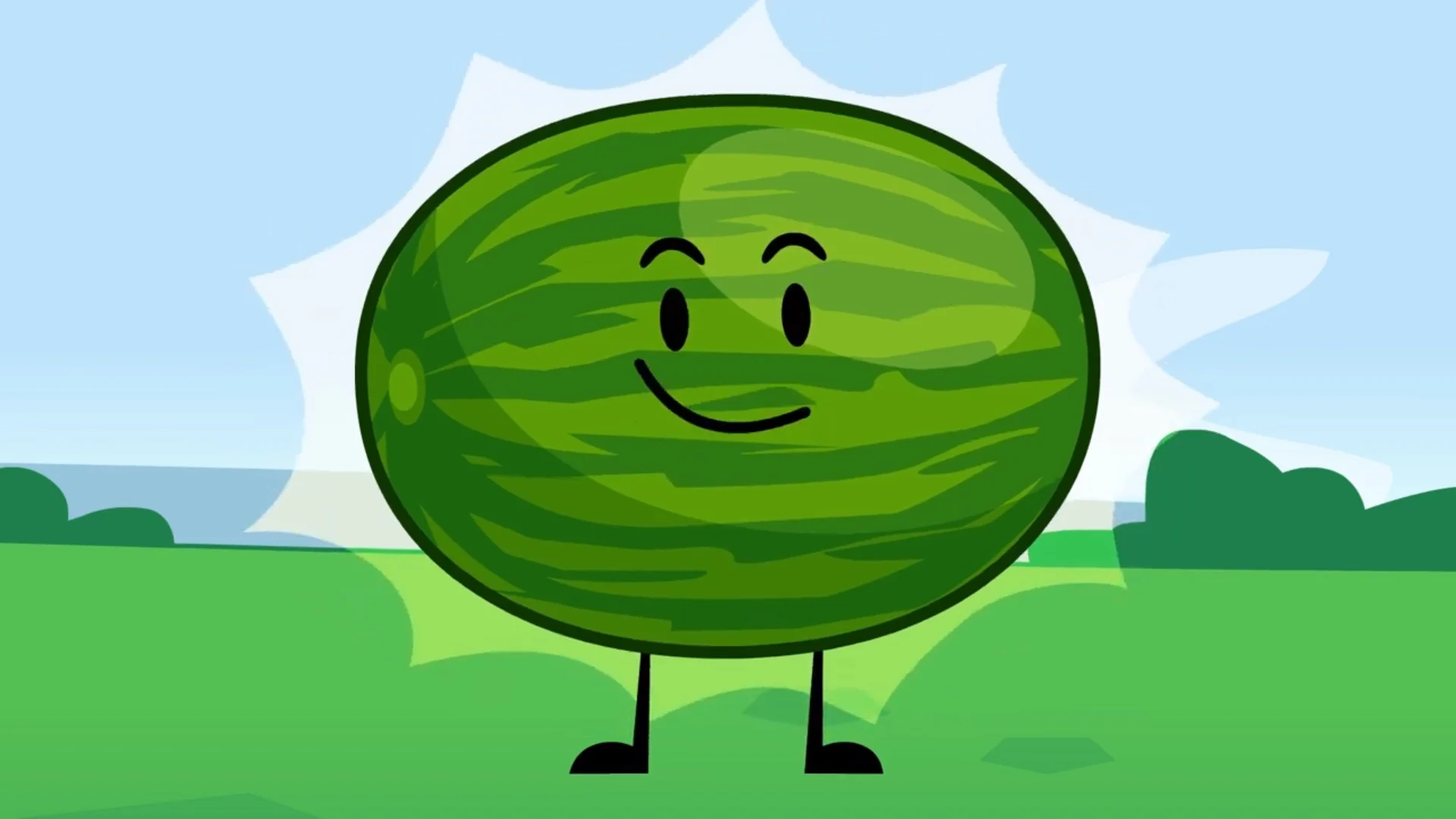 Watermelon object corn dog