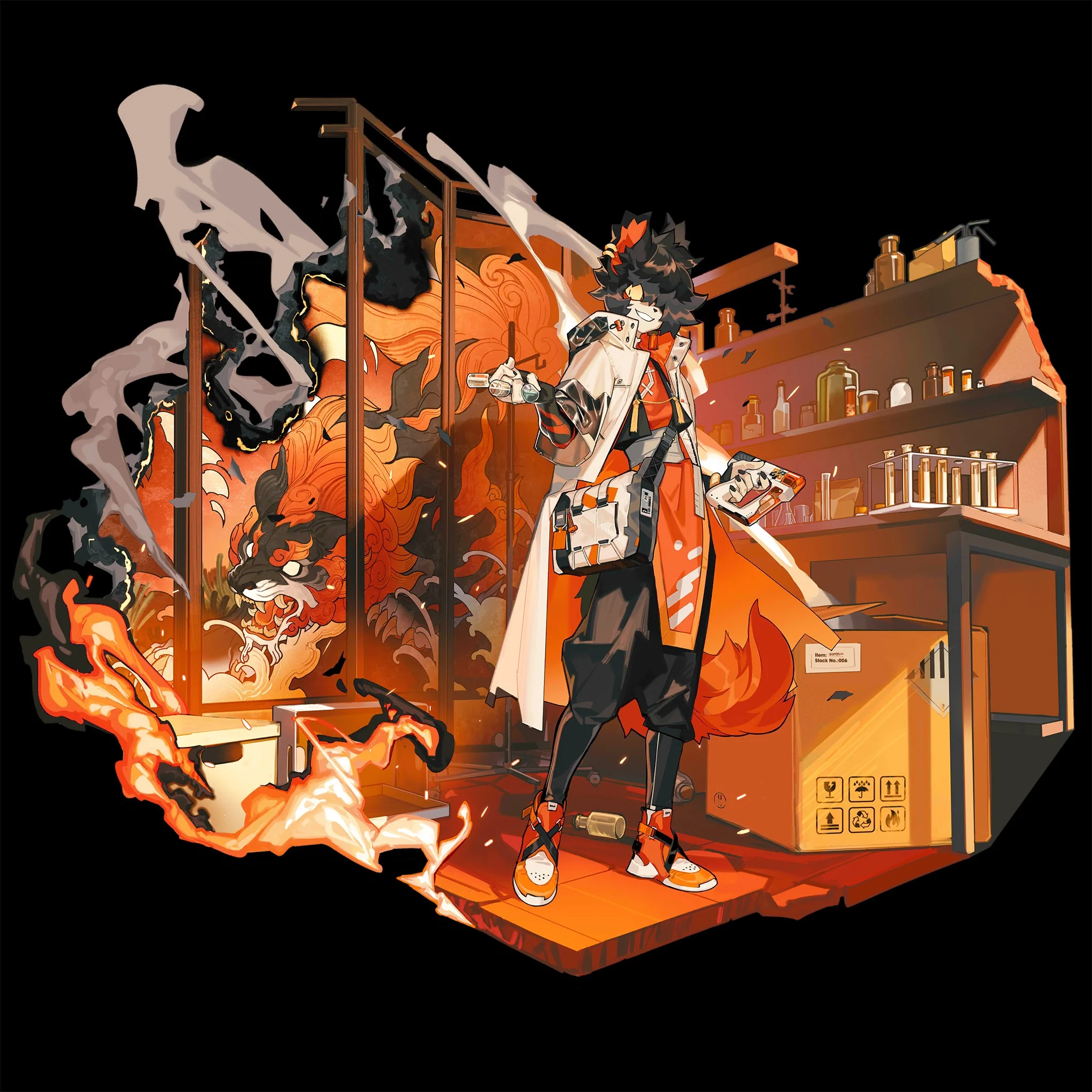 Aak (Arknights)(Japanese)(CV: Yūko Sanpei)