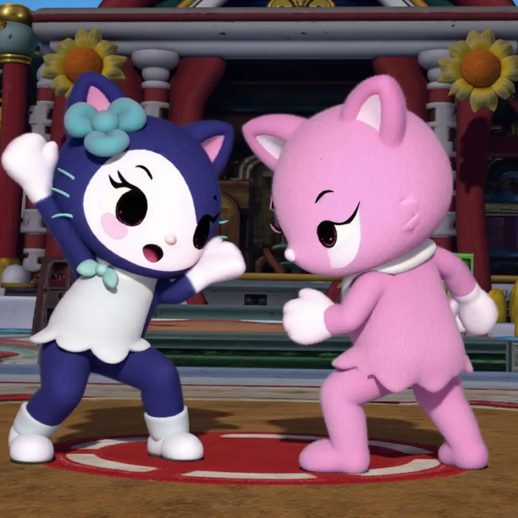 Kuromi Vs Hello Kitty Battle Fight