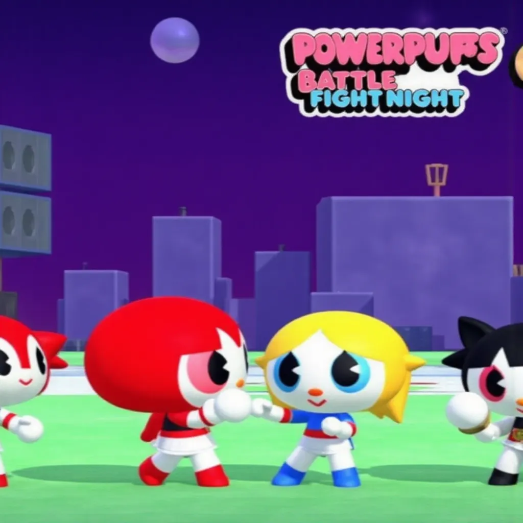 PowerPuff Girls Battle Fight Night