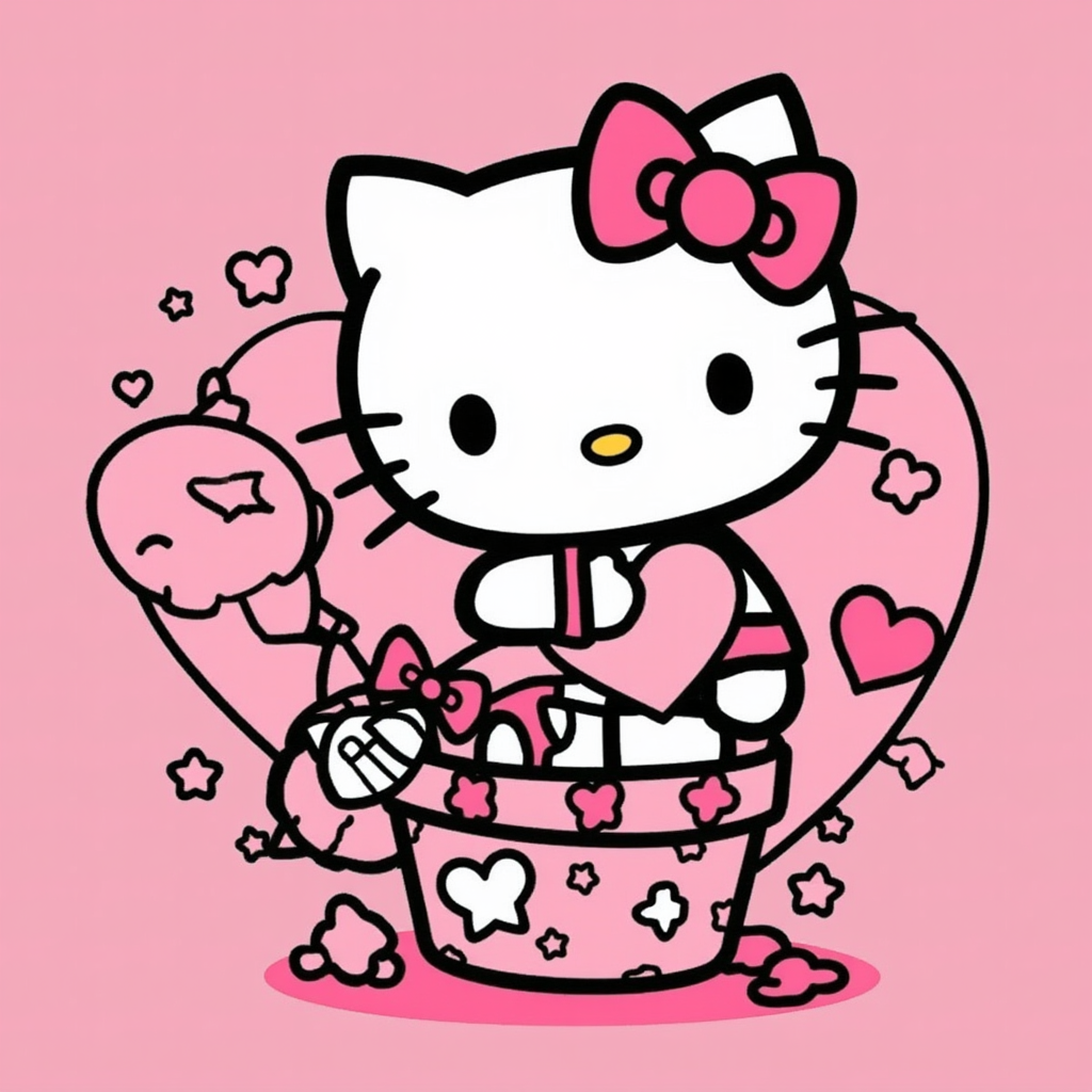 I Heart Hello Kitty