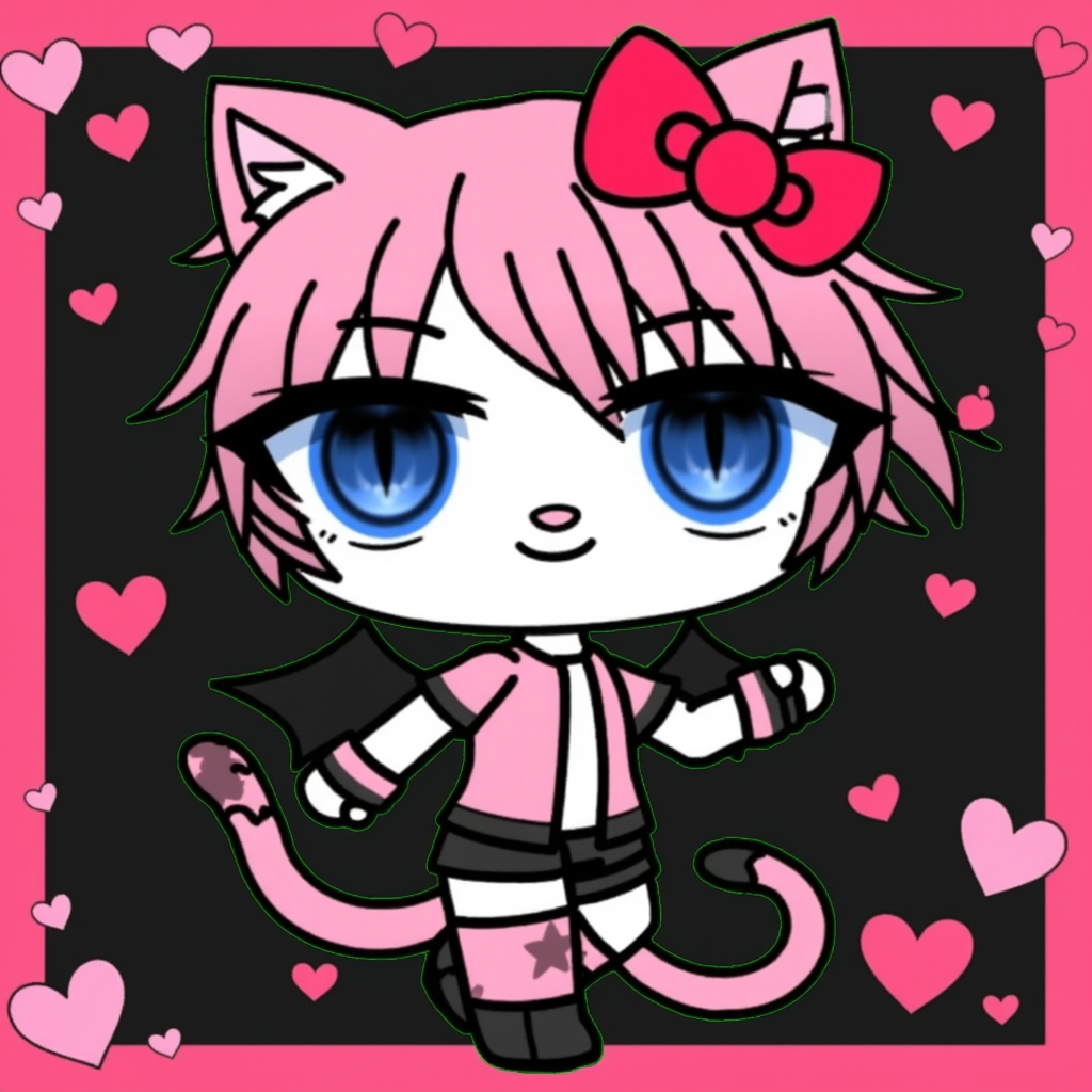 I Heart Hello Kitty (PowerPuff Girls Vampire)