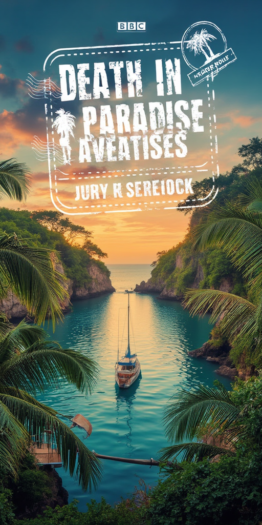 Death In Paradise Poster Style