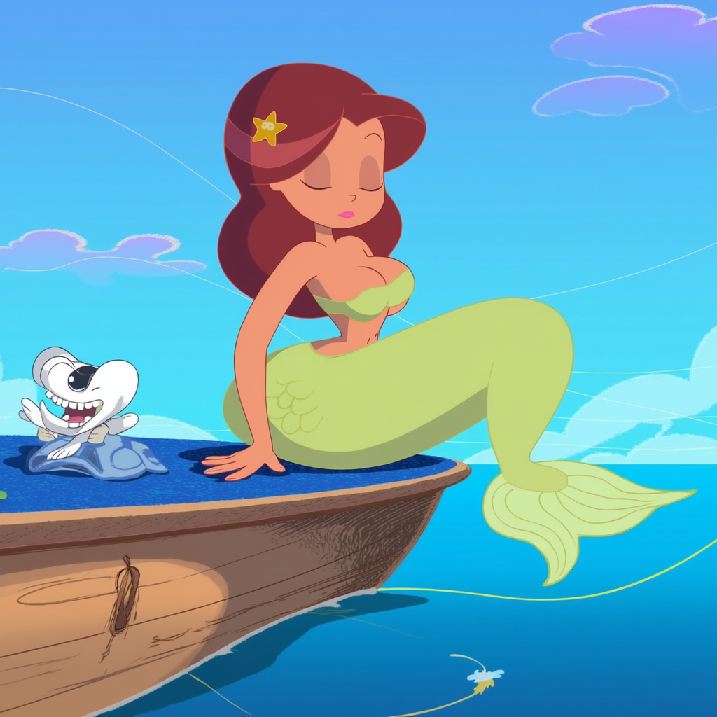 Season One Marina The Mermaid from Zig & Sharko (Redone)