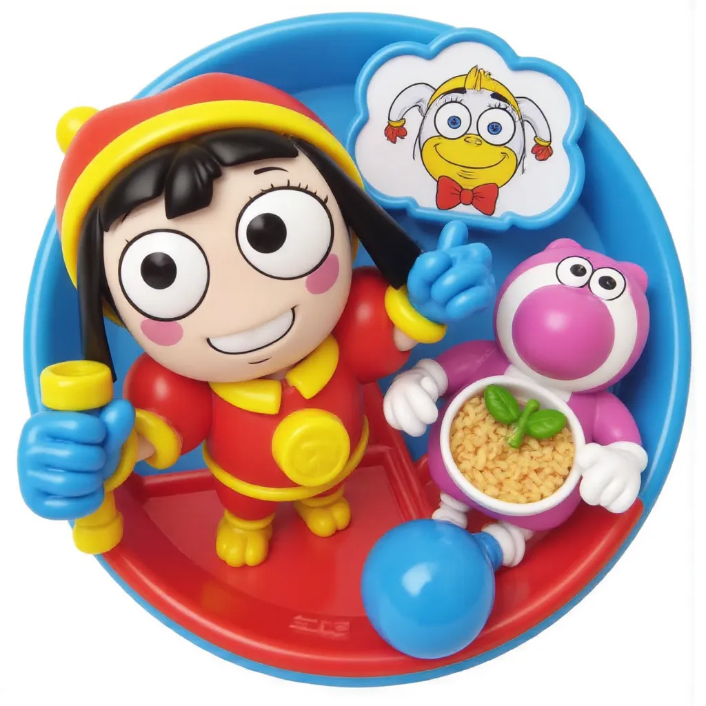 Happy meal toy of Pomni