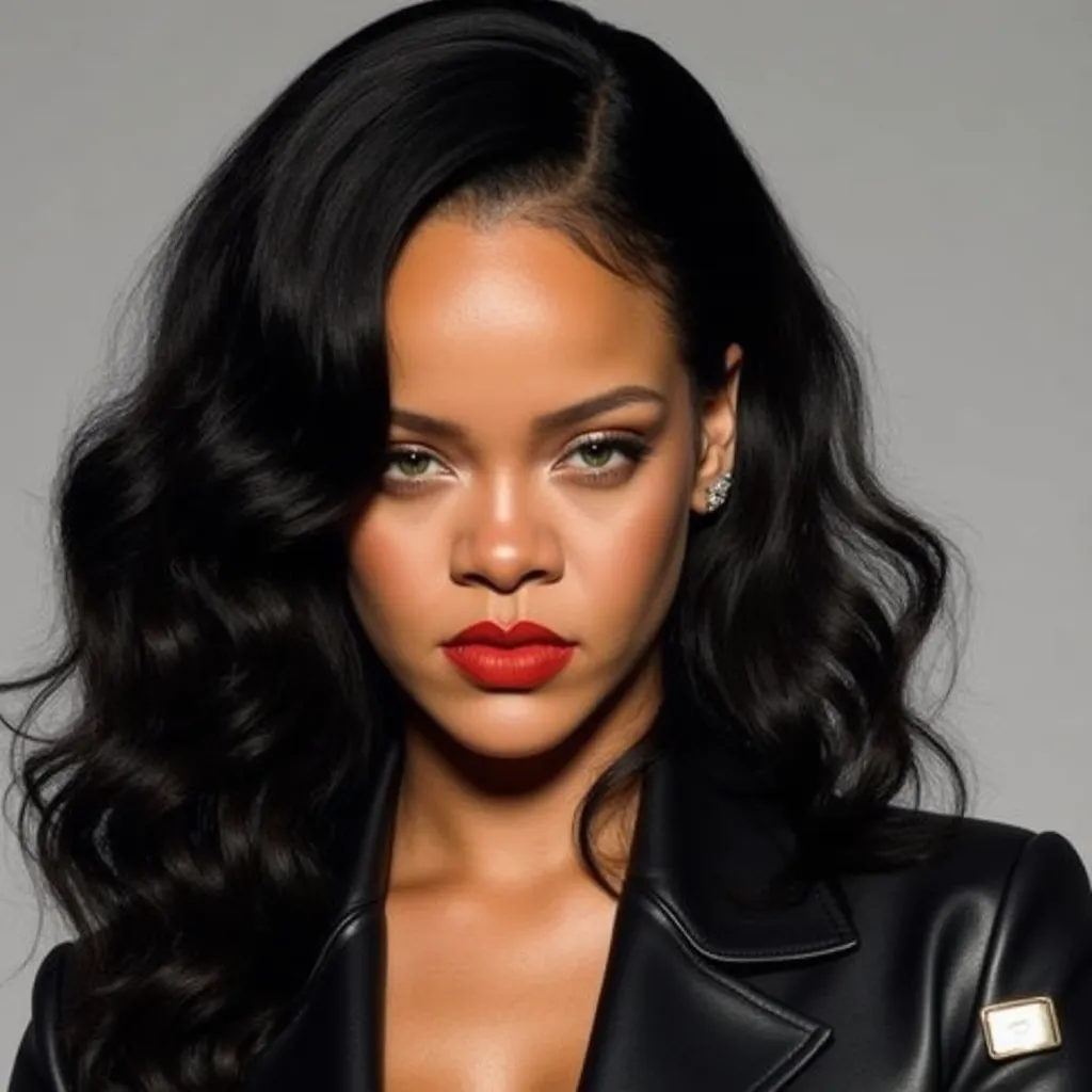 Rihanna, Ririh  , photoshoot editorial fashion, outfit oversized, big outfit oversized, Singer Rihanna 