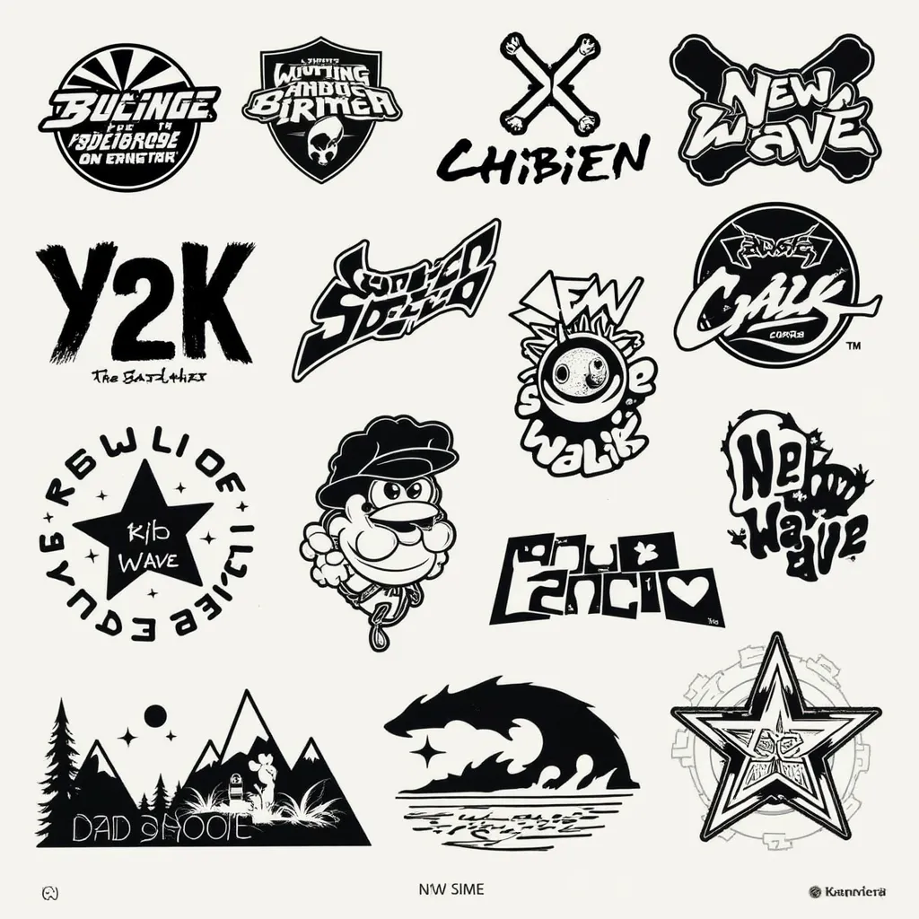 y2klogos for new wave NW