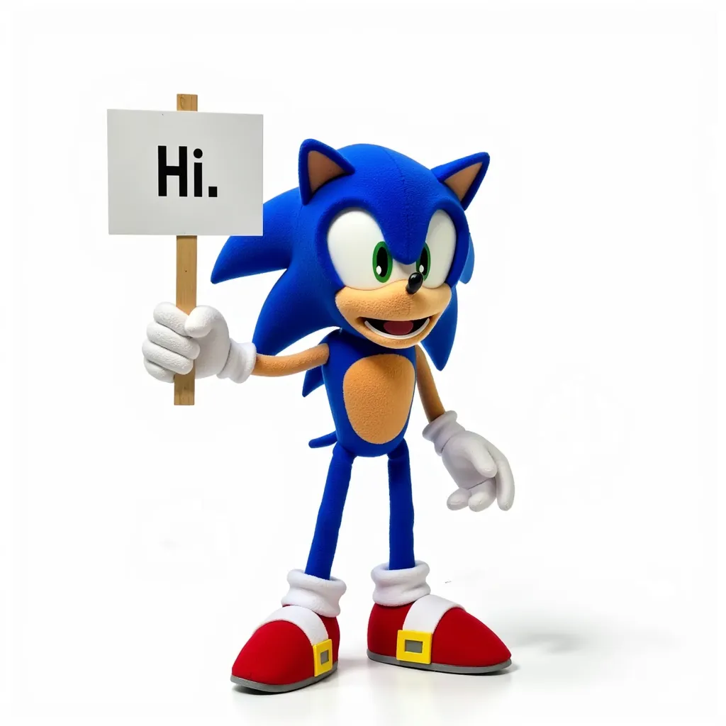 Official Sonic Puppet 