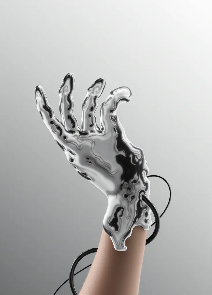 Hand holding gun