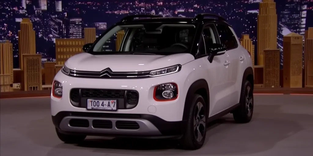 Citroën C3 on the Jimmy Fallon Talk Show