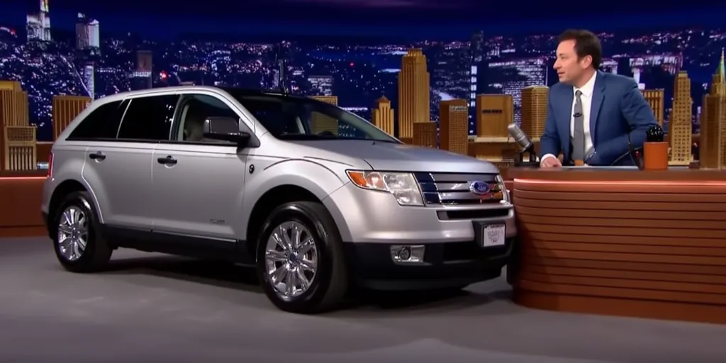 2015 Ford Scorpio SW Hybrid on the Jimmy Fallon Talk Show