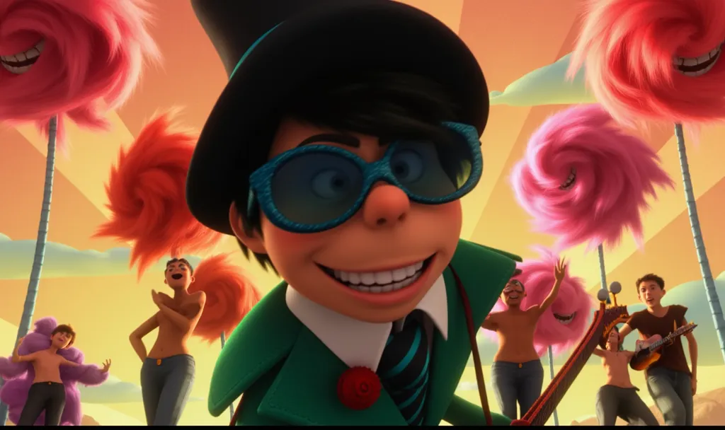 A man with a creepy smile.