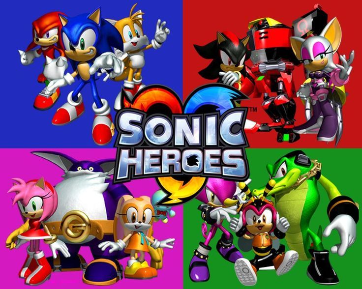 Sonic heroes art style