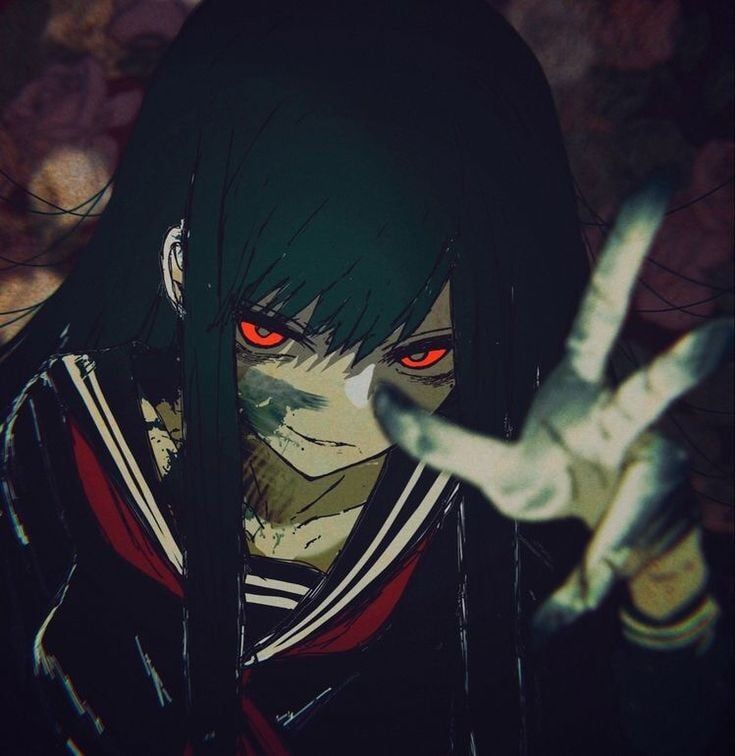 Heavy imagery in anime. 