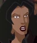 An animated character with dark hair and intense expression. The character's mouth is open as if speaking or shouting, and they have a determined look in their eyes.