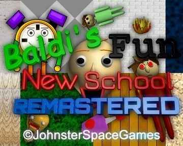 Baldi's Fun New School Remastered characters