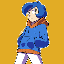Derker bluer