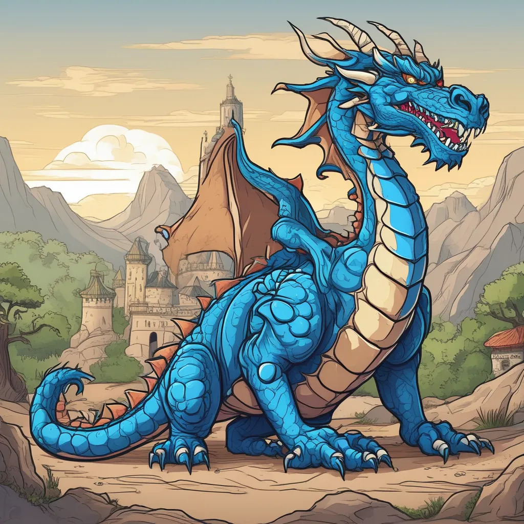 Jasper the Blue dragon 2.0