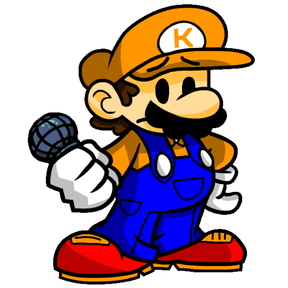 Kael as Mario