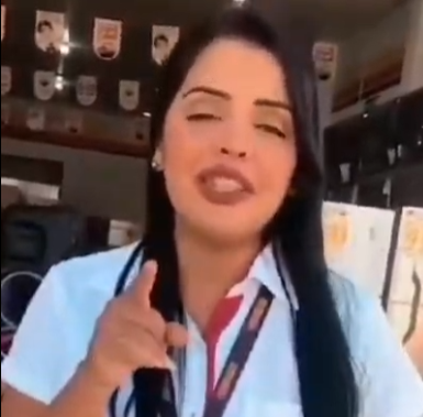 Vendedora do Armazém Paraíba