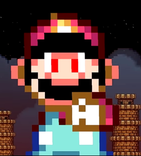 Devil mario (power star)