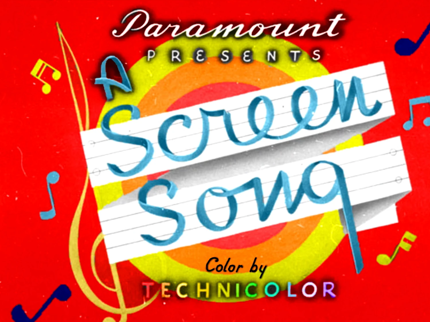 Screen Song/Kartune Chorus (Male)