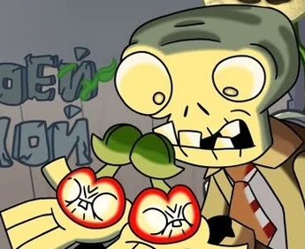 zombie. pvz. за твоей спиной