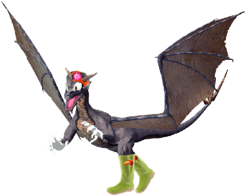 Spikes  the dragon