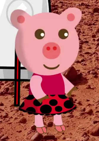 Porquinha Rosa (aquarela kids)