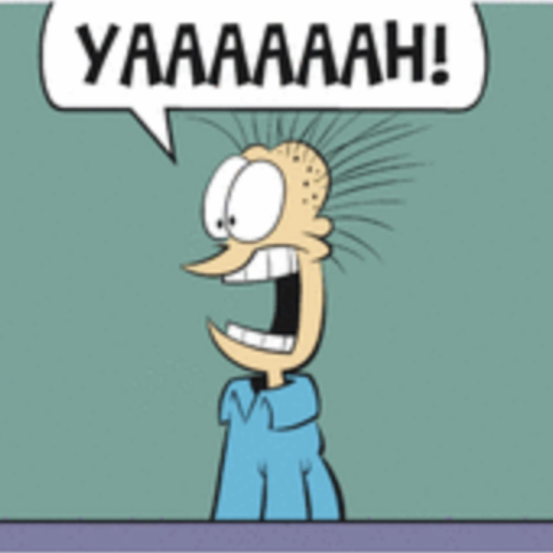 literally the scream of Microsoft Mike