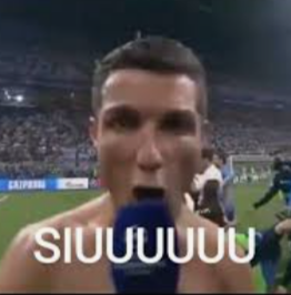 Siuuuuuu (Cristiano Ronaldo meme)