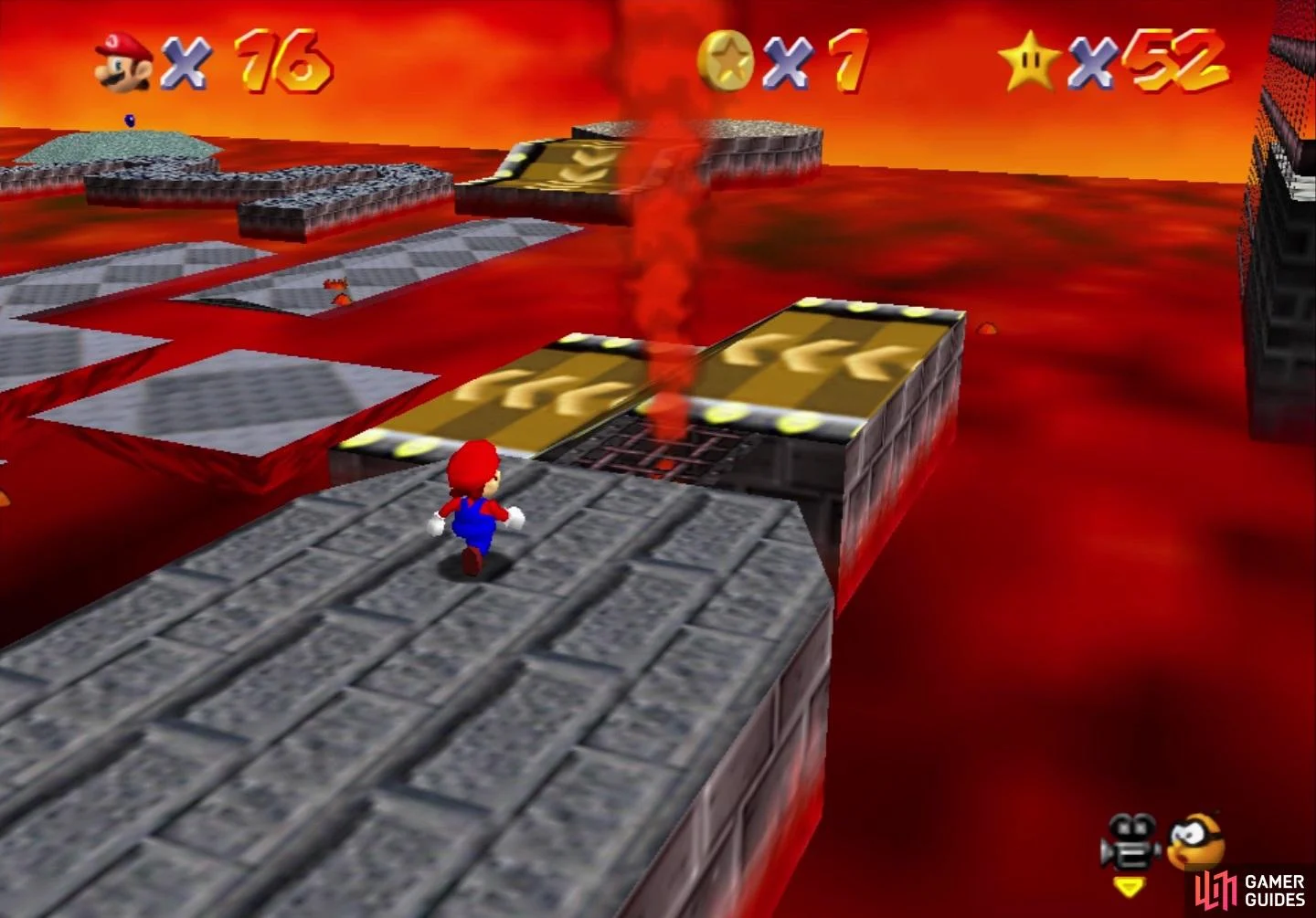 SM64 Lethal Lava Land/Shifting Sand Land
