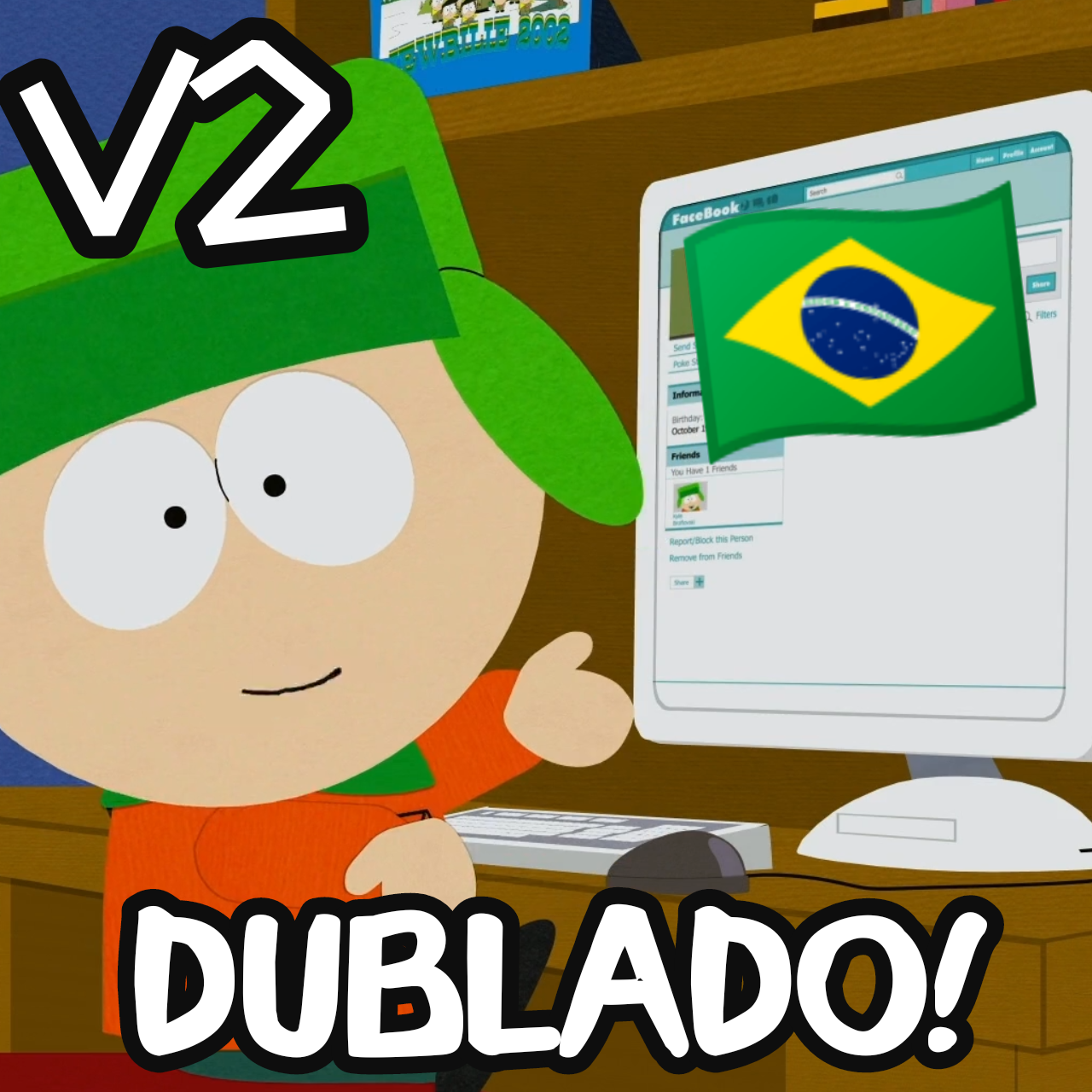 Kyle Broflovski - Marta Rhaulin • South Park PT-BR